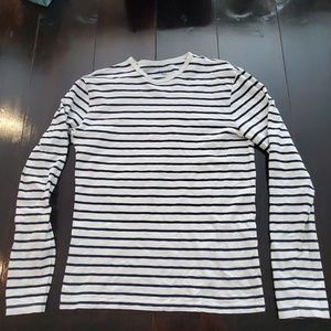 J.Crew Navy Striped Shirt